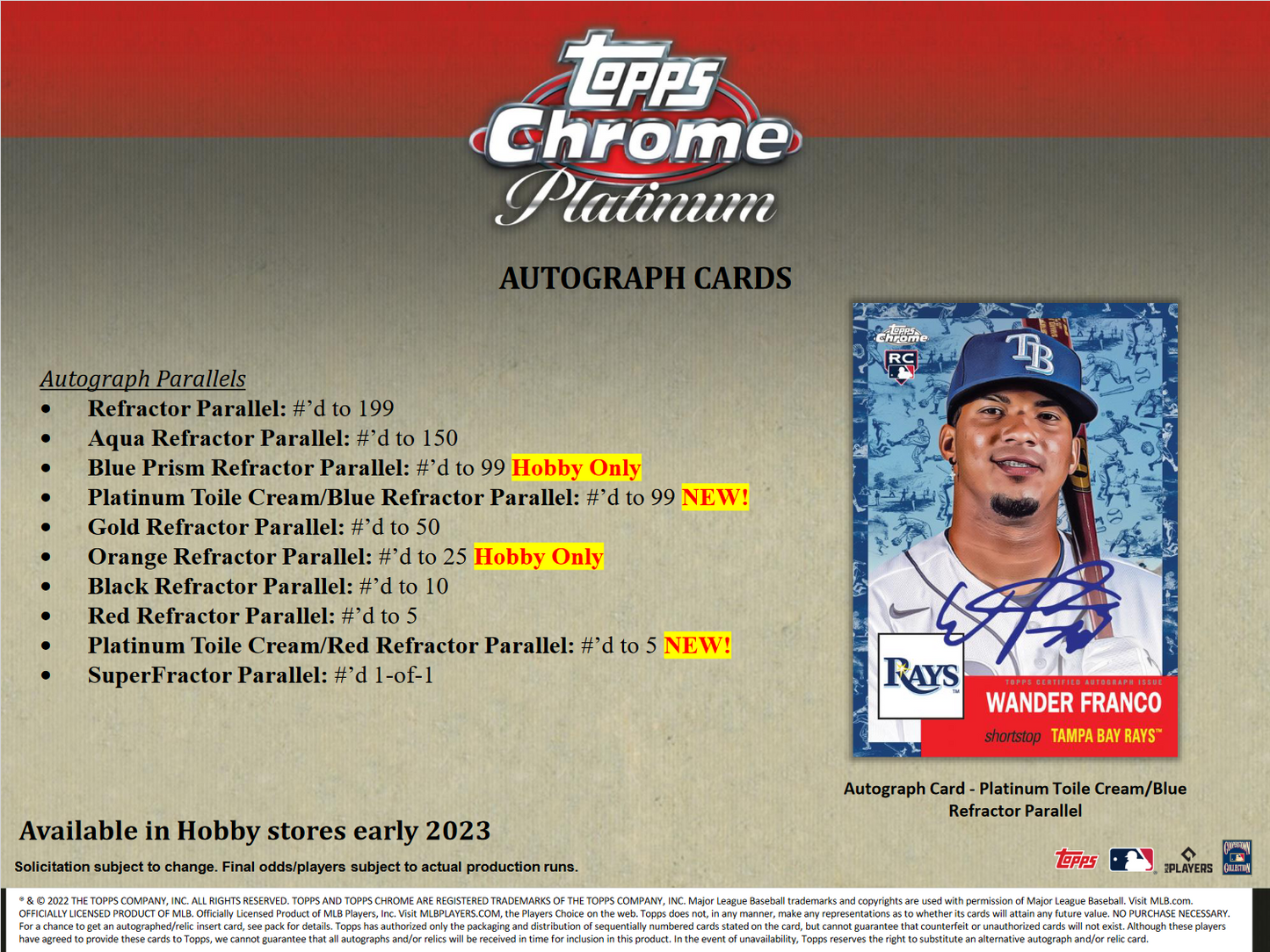 2023 Bowman Sterling Baseball Hobby Box