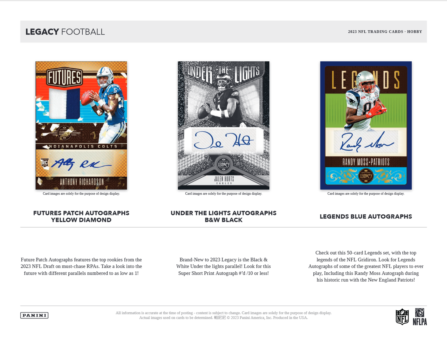 2023 Panini Rookies & Stars Football Hobby Box