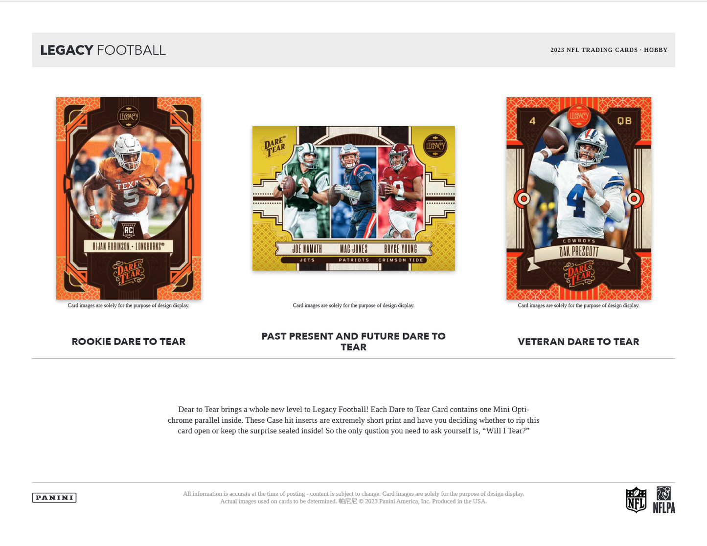 2023 Panini Rookies & Stars Football Hobby Box