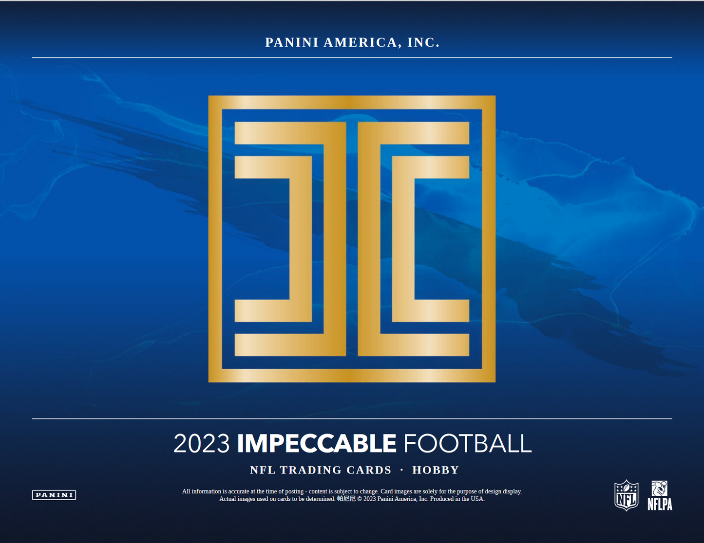 2023 Panini Impeccable Football Hobby Box