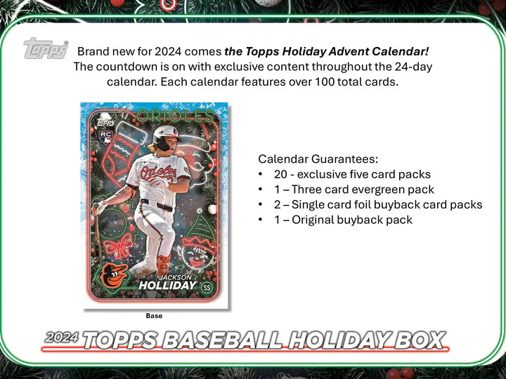 2024 Topps Chrome Baseball Hobby Box