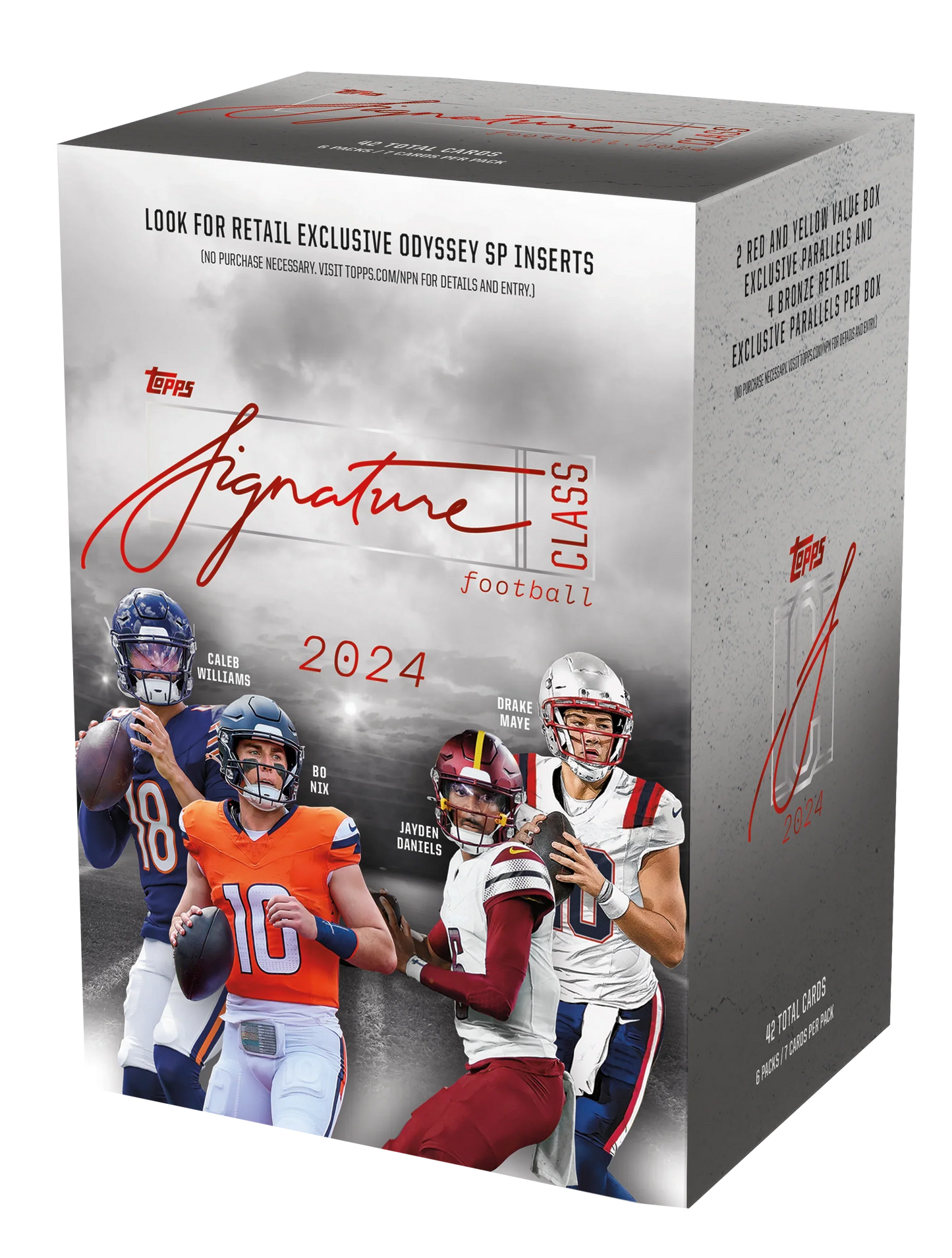 2024 Topps Signature Class Football Blaster 40 Box Case