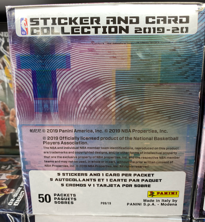 2019-20 Panini Mosaic NBA T-Mall Box