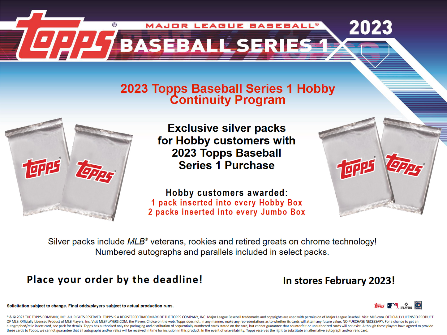 2024 Topps Chrome Baseball Hobby Box