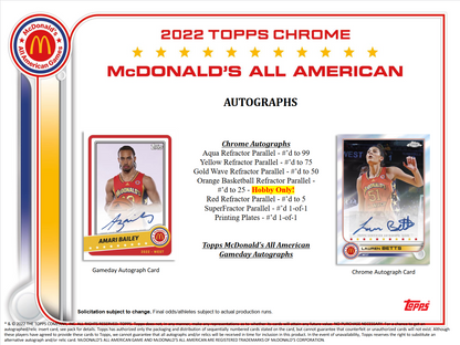 2021-22 Panini Mosaic Fast Break NBA Hobby Box