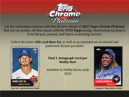2023 Bowman Sterling Baseball Hobby Box