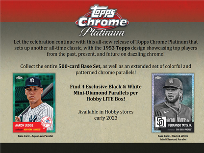 2023 Topps Chrome Update Series Baseball Jumbo Box