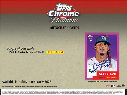2023 Topps Chrome Update Series Baseball Jumbo Box