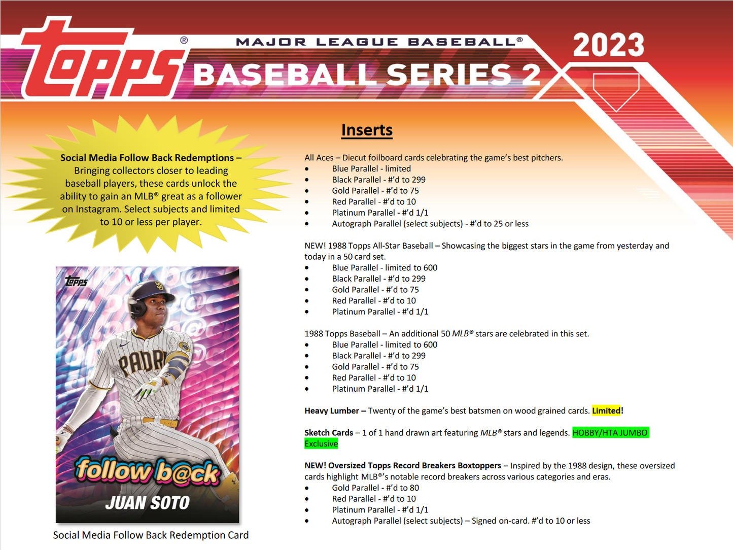 2024 Topps Chrome Baseball Hobby Box