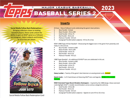 2024 Topps Chrome Baseball Hobby Box