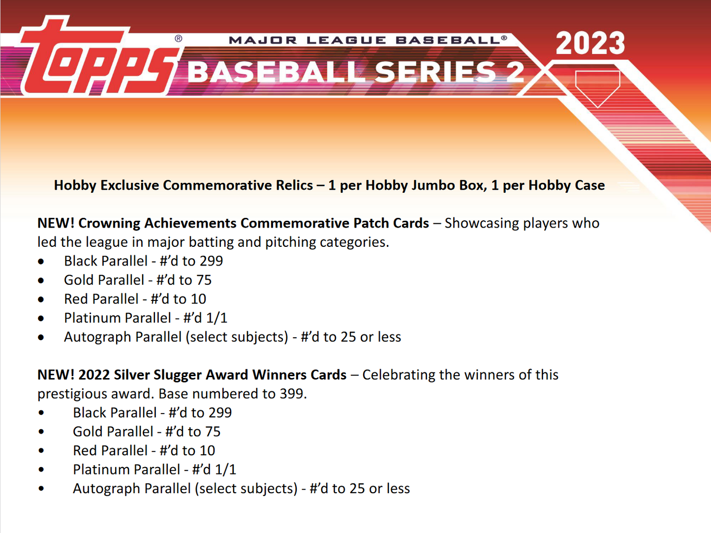 2024 Topps Chrome Baseball Hobby Box