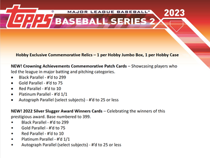 2024 Topps Chrome Baseball Hobby Box