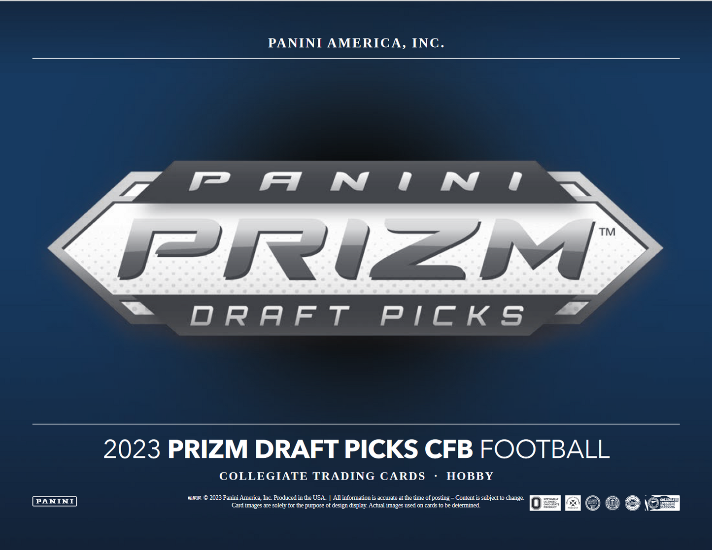 2023 Panini Prizm Football Hobby Box