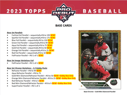 2024 Topps Finest Baseball Hobby Box
