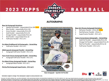 2024 Topps Finest Baseball Hobby Box