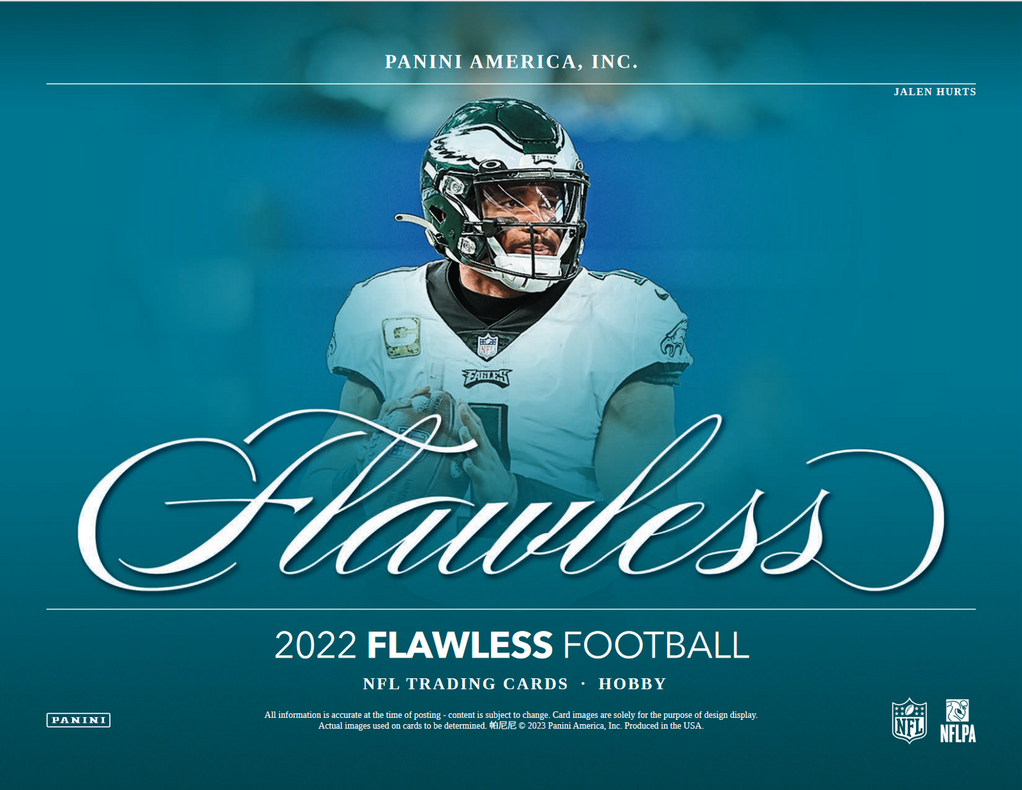 2022 Panini Flawless Football Hobby Box