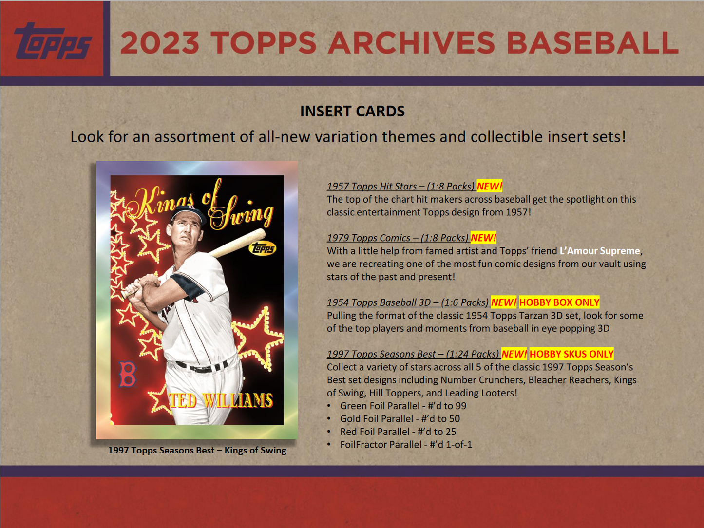 2024 Topps Finest Baseball Hobby Box