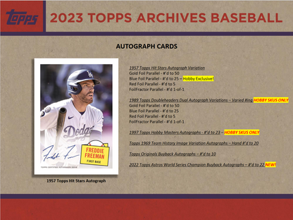 2024 Topps Finest Baseball Hobby Box