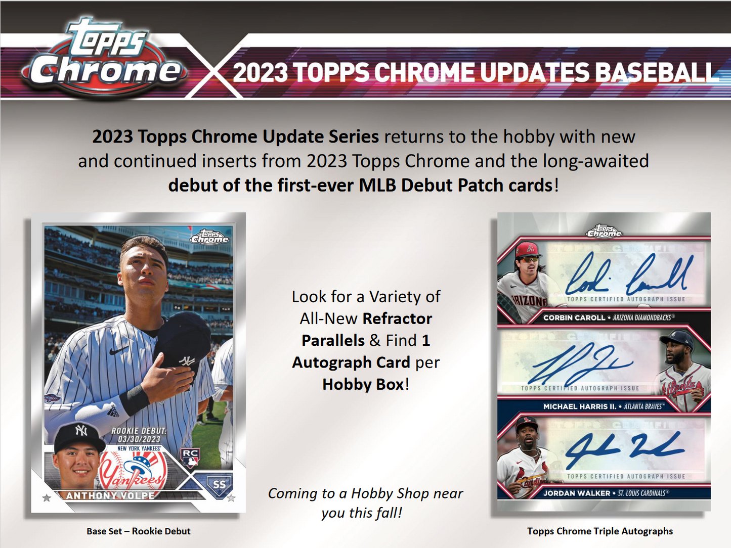 2022 Topps Stadium Club Chrome Baseball Hobby Box