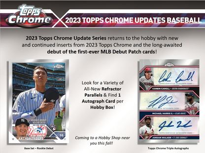 2022 Topps Stadium Club Chrome Baseball Hobby Box
