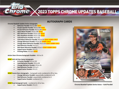 2022 Topps Stadium Club Chrome Baseball Hobby Box