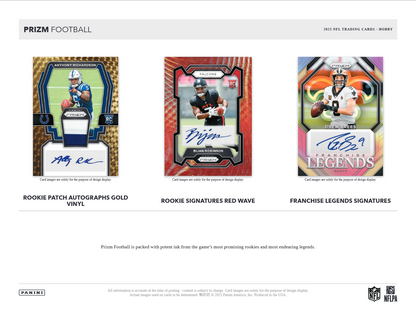 2023 Panini Absolute Football Gravity Feed 6 Box Case
