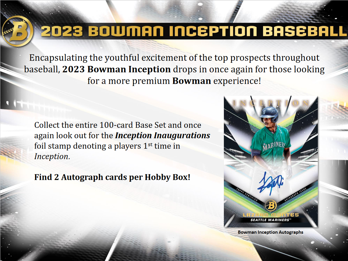 2024 Bowman Baseball Jumbo Box
