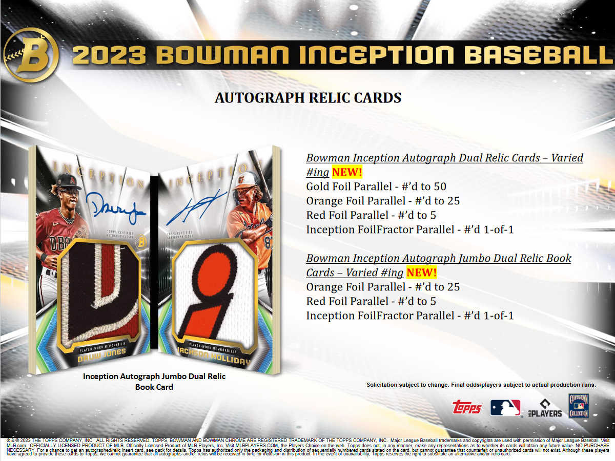 2024 Bowman Baseball Jumbo Box