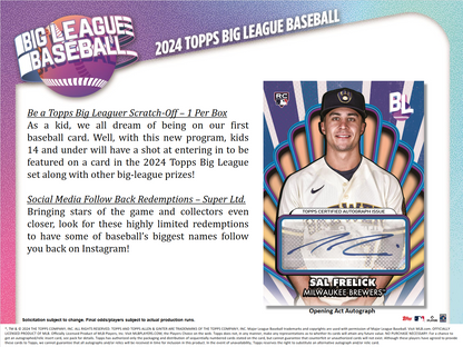 2024 Topps Tier One Baseball Hobby Box