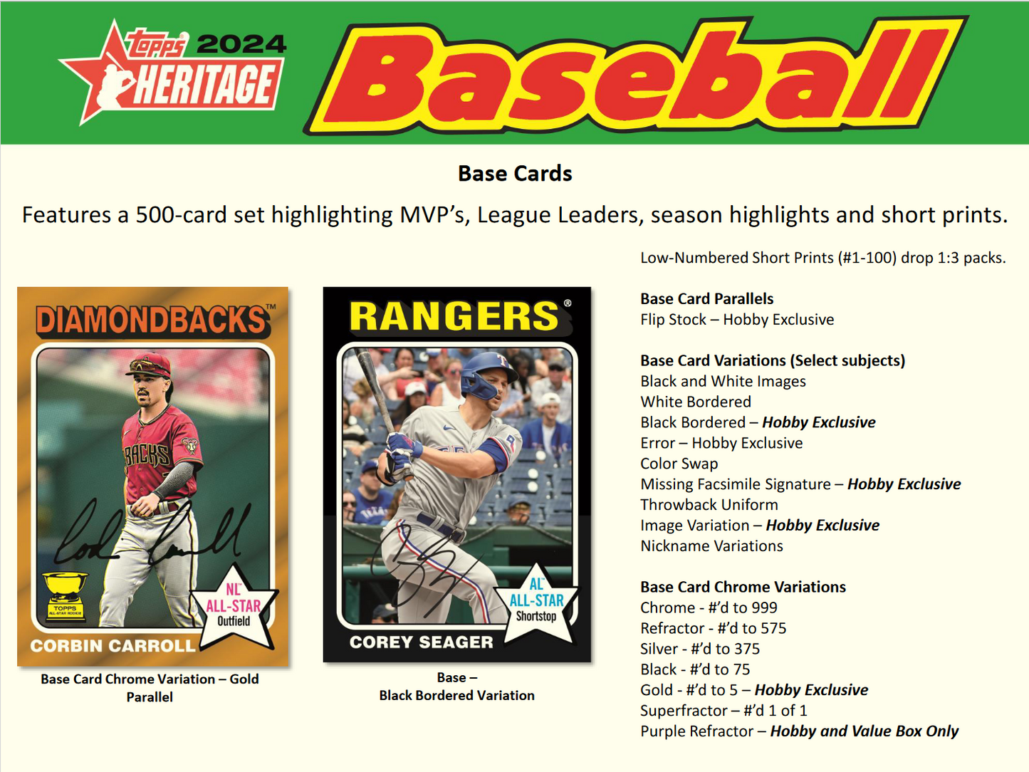 2024 Topps Chrome Black Baseball Hobby Box