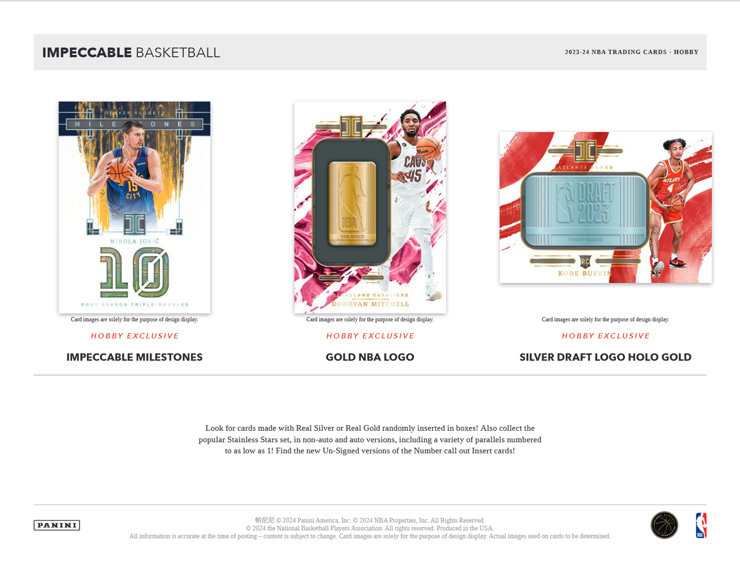 2023-24 Panini Obsidian Basketball Hobby Box