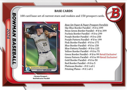 2024 Topps Chrome Baseball Hobby Box