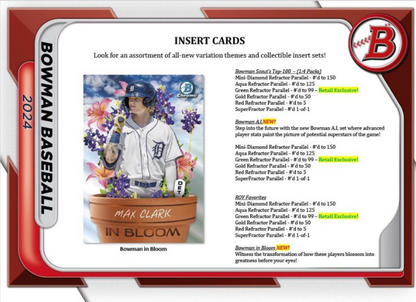 2024 Topps Chrome Baseball Hobby Box