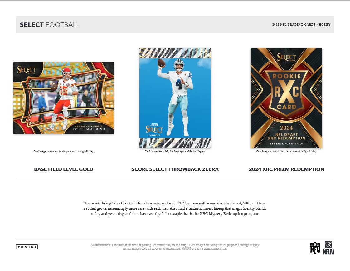 2023 Panini Contenders Optic Football Hobby Box