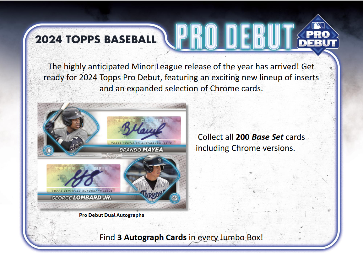 2024 Topps Pristine Baseball Hobby Box