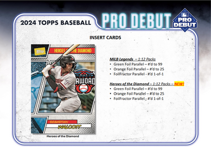 2024 Topps Pristine Baseball Hobby Box
