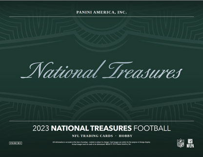 2023 Panini National Treasures Football Hobby Box