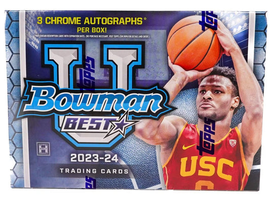2023-24 Bowman University Best Basketball Delight Box