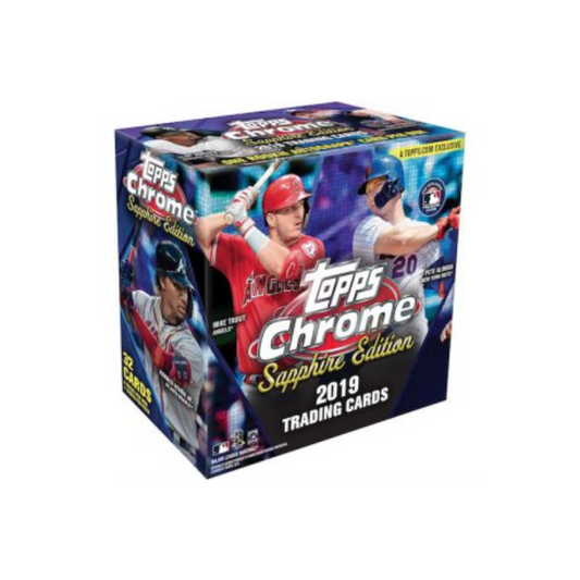 2019 Topps Chrome Sapphire Edition Baseball Box