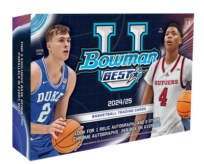 2024-25 Bowman University Best Basketball Delight Box